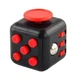Игрушка антистресс Fidget Cube фиджет с кнопками попит / Pop it в форме Куба, черный с красным (86914680) - изображение 1