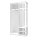Передпокій з дзеркалом Doros City One Door 110х45х210 см Білий (DRS-011404) - зображення 4