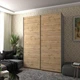 Шкаф купе Doros G-Caiser Антрацит/Дуб Эвок 2 ДСП / 3 части 180х60х240 (42005865) - изображение 3