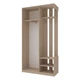 Прихожая с зеркалом Doros City One Door 110х45х210 см Дуб cонома (DRS-011306) - изображение 3