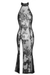 Длинное платье из тюля Noir Handmade F239 Long tulle dress Черное L - изображение 3