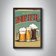Набір вінтажних пивних постерів / 10 шт / пивний плакат / beer vintage poster set 2 - изображение 2