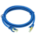 Патч-корд L&W ELECTRONICAL 2м, S/FTP, cat.6A, RJ45, медь, синий, PC005-C6A-200BL - изображение 1