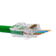 Конектор мережевий зі скрізним відверненням RJ45, UTP, cat.6 L&W LW-NP-002-C6 - зображення 2