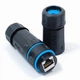 Водонепроникний з'єднувач IP68 для крутіння пари RJ45-RJ45, STP, cat.5e/cat.6/cat.6A KD-CP3010SHC6 - зображення 7