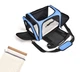 Сумка переноска CosmoPet для кошек и собак 31x45x30 см Jeans Blue - изображение 3