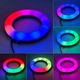 Светодиодная кольцевая Led Лампа MJ16 |16 см, RGB| Черный - изображение 9