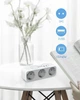Мережевий фільтр розгалужувач трійник 3 євро розетки + 2 USB-A Tessan 3600W/16A Білий - зображення 11