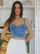 Бюстье Joleen Blossom L/XL Синий (201182783) - изображение 5