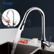 Cмеситель для кухни с выдвижной лейкой FRAP хром латунь F6052 - изображение 2