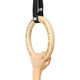 Кільця гімнастичні для Кросфіту WOODEN GYM RINGS EZOUS (стрічки-поліестер (PL), р-р 5,8м х 3,8см, кільця-дерев'яні, d-32мм, вага кілець 700 гр. пара) (E-02) - изображение 6