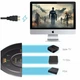 Активний розгалужувач HDMI на 3 HDMI порти з підтримкою 3D, 4K, 2K, 1080P для DVD, HDTV, Xbox, PS3, PS4, чорний (86947391) - зображення 3