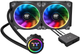 Система рідинного охолодження Thermaltake Floe Riing RGB 280 TT Premium Edition Black (4717964409287) - зображення 1