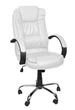 Компьютерное офисное кресло с эко кожи Malatec 8984 белое - изображение 11