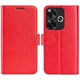 Класичний чохол-книжка Deexe Wallet Style для Xiaomi Poco F6 - Red - зображення 1