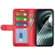 Класичний чохол-книжка Deexe Wallet Style для Xiaomi Poco F6 - Red - зображення 2