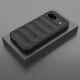 Силиконовый (TPU) чехол Deexe Terra Case для Google Pixel 8A - Black - изображение 4