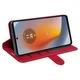 Класичний чохол-книжка Deexe Wallet Style для Motorola Edge 50 Fusion - Red - зображення 3