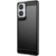 Силиконовый (TPU) чехол MOFI Carbon Fiber для Motorola Edge 50 Fusion - Black - изображение 2