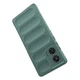 Силіконовий (TPU) чохол Deexe Terra Case для Motorola Edge 50 Fusion - Green - зображення 3
