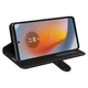 Класичний чохол-книжка Deexe Wallet Style для Motorola Edge 50 Fusion - Black - зображення 3
