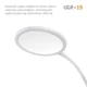 LED лампа настільна LED лампа VIDEX VL-TF14W 20W 4100K 220V - зображення 4