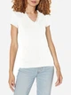 Футболка хлопковая женская Armani Exchange 690034120 XXL Белая (1159806695) - изображение 1