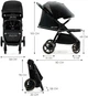Прогулочная коляска Kinderkraft Mitzy Ink Black (KSMITZ00BLK0000) (5902533924370) - изображение 13