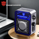 Портативная Bluetooth колонка Transformers TF-Y02 Megatron с басами, RGB-подсветкой, 1800 mAh, серая - изображение 3