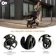 Прогулочная коляска Kinderkraft Mitzy Jade Green (KSMITZ00GRE0000) (5902533924387) - изображение 4