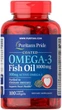 Омега-3 жирные кислоты Puritan's Pride Omega-3 Fish Oil 1000 mg 100 капс - изображение 1