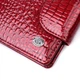 Лакированный кошелек для женщин среднего размера ST Leather 22685 красный - изображение 5