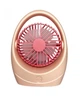 Вентилятор настільний акумуляторний DianDi Fashion Fan SQ 2235 з USB-зарядкою Рожевий - зображення 1