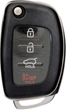 Чехол для автоключа LaManche Hyundai Black (HN-B02T_blk) - изображение 1
