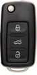 Чехол для автоключа LaManche Volkswagen Black (VW-A01K_blk) - изображение 1