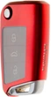 Чехол для автоключа LaManche Volkswagen / Skoda / Seat Red (VW-B02T_rd) - изображение 2