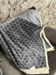 Покрывало велюрове мягкое с принтом Евро 200 х 230 Серое (Д-Mpled004-02) - изображение 2