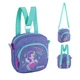 Сумка-рюкзак дитяча Kite Little Pony "Маленькі Поні" 16.5х15х5 см фіолетова з бірюзовим (LP24-2620) - зображення 2