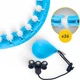 Обруч (хулахуп) массажный 4FIZJO с отягощением Sky Blue (P-5907739316837) - изображение 6