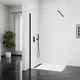 Стенка стеклянная для душа с держателем 190x90см Q-TAP Walk-In Standard стекло прозрачное 8мм STDBLM209C8 - изображение 2