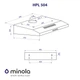 Витяжка пласка Minola HPL 512 WH - изображение 9