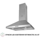 Витяжка купольна Perfelli K 6402 I 850 LED - изображение 2