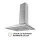 Витяжка купольна Perfelli K 6210 I 700 LED - изображение 3