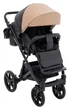 Коляска 2 в 1 Bair Kiwi Plus ECO BKP-18/15 капучіно/чорний - зображення 9