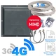 Комплект 3G/4G интернет антенна mimo + кабель 5м + переходники 2xTS9/F (TF-KIT-4G3567) - изображение 1