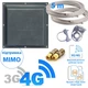 Комплект 3G/4G интернет антенна mimo + кабель 5м + переходники 2xSMA/F - изображение 1