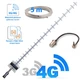 Комплект 3G/4G интернет антенна стрела + кабель 5м + переходник CRC9/F - изображение 1