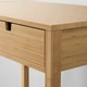 Туалетний столик IKEA NORDKISA 76х47 см бамбук (204.394.72) - зображення 6