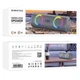 Портативна колонка BOROFONE BP18 Music sports BT speaker 1200 mAh Gray - зображення 3