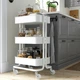 Візок IKEA RASKOG 35x45x78 см білий (203.829.32) - изображение 2